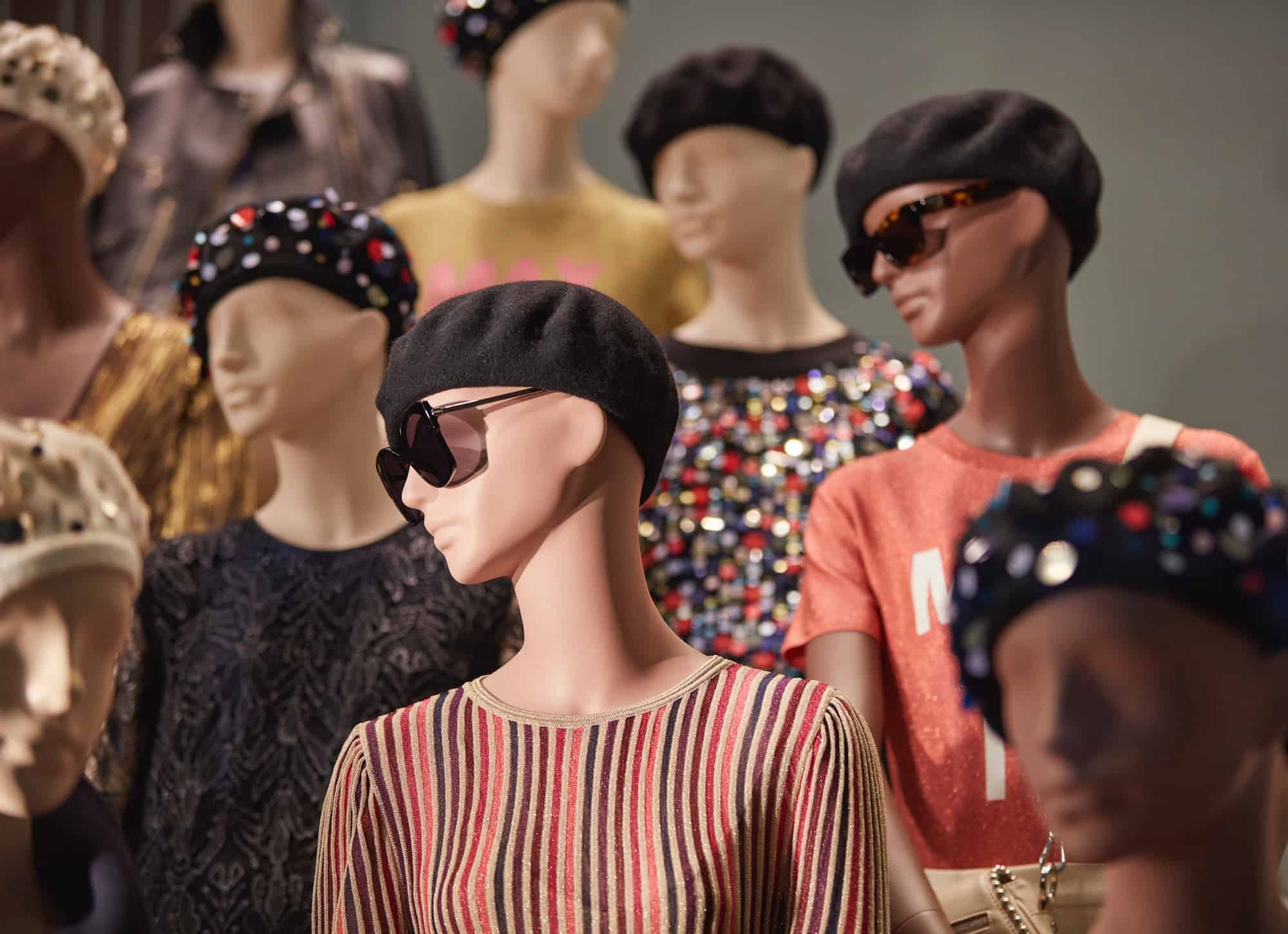 Max & Co. : Mannequins Tribe à Milan.